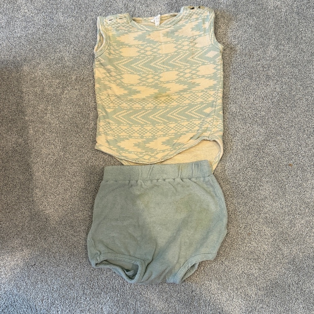 Kate Quinn terry bloomers and top